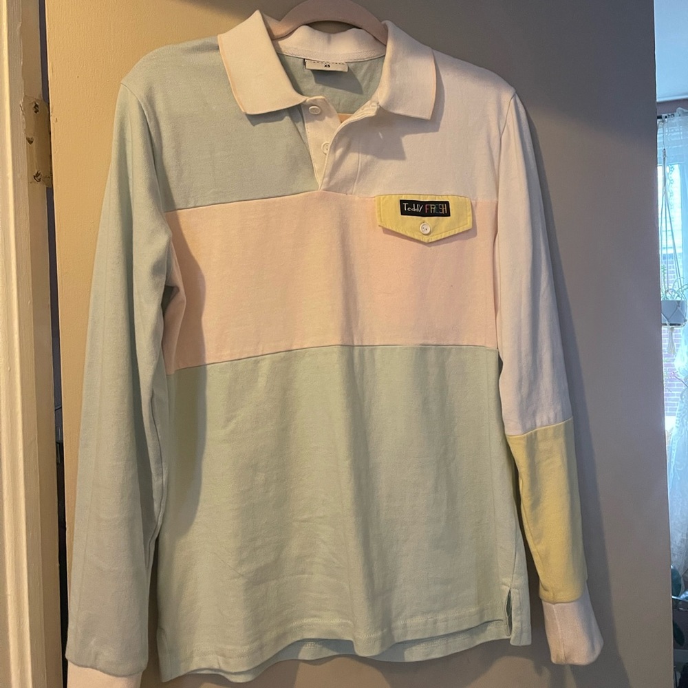 Teddy fresh pastel colour lock polo